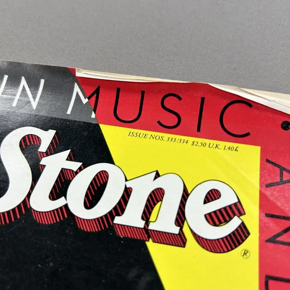 Rolling Stone Magazine Issue 333/334 Dec 25 1980 Year in Music Hitchcock Photos